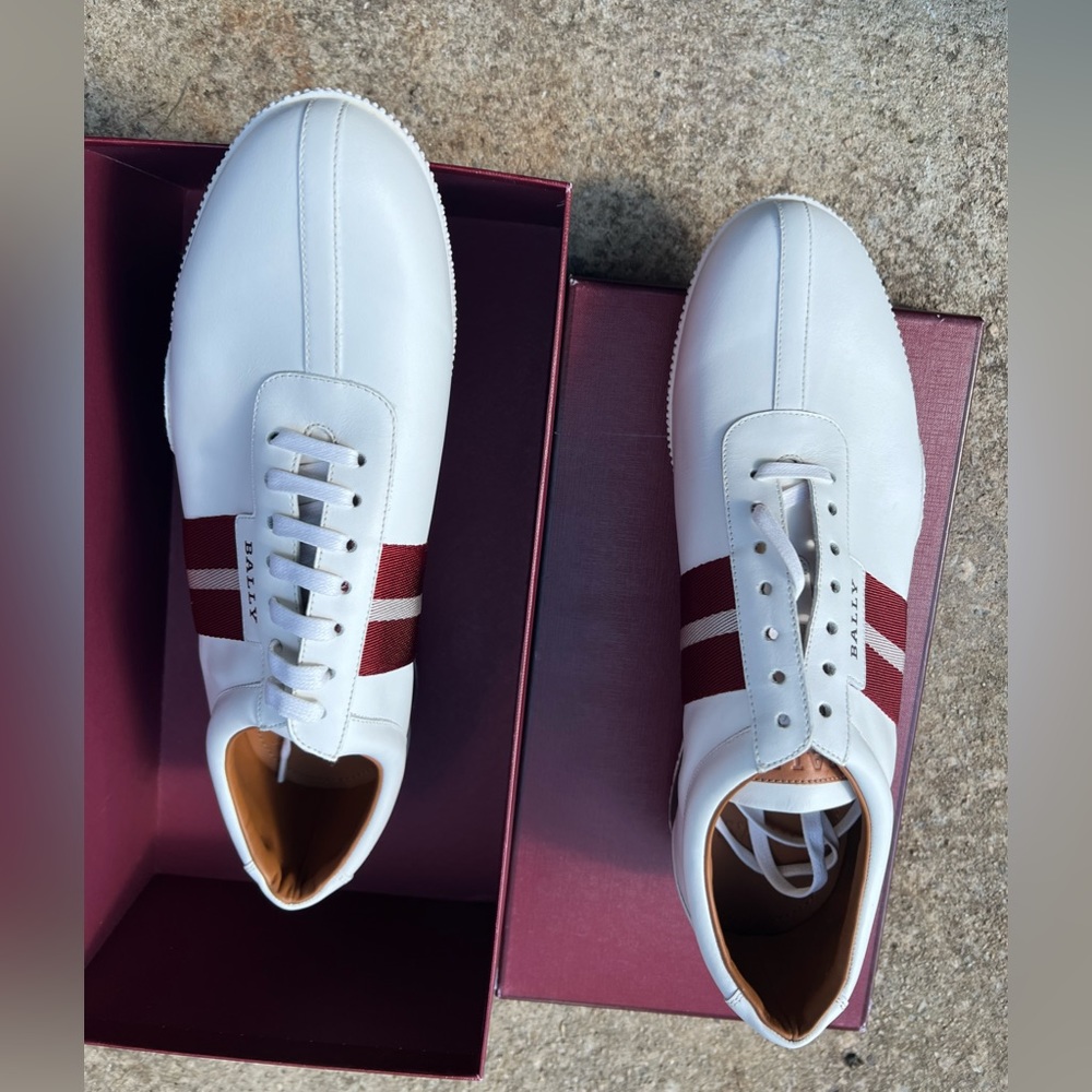 Men BALLY leather sneakers